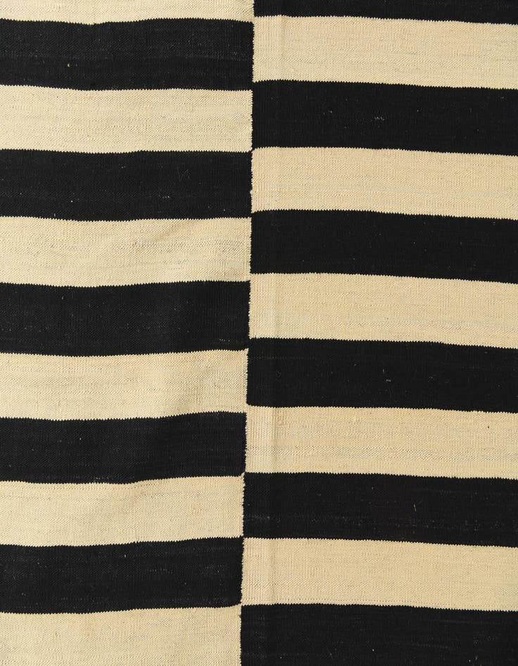 Detail image of  11' x 12' 3  Hand Woven Kilim Modern Wool Square Rug