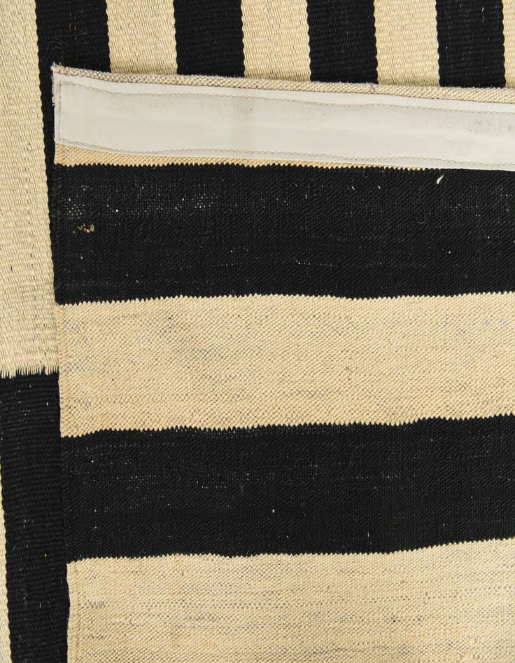 Detail image of  11' x 12' 3  Hand Woven Kilim Modern Wool Square Rug