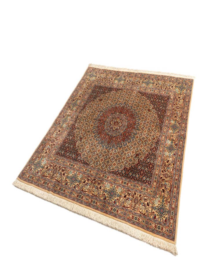 Detail image of  6' 3 x 6' 9 Mood Wool Square Rug