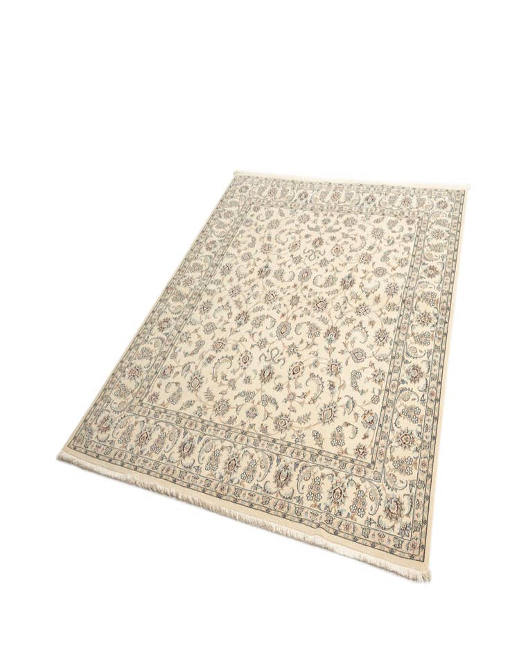 Detail image of  6' 6 x 7' 2 Nain Square Rug