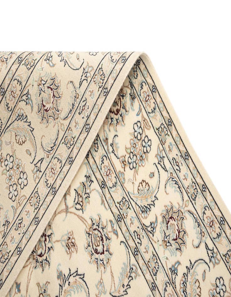 Detail image of  6' 6 x 7' 2 Nain Square Rug