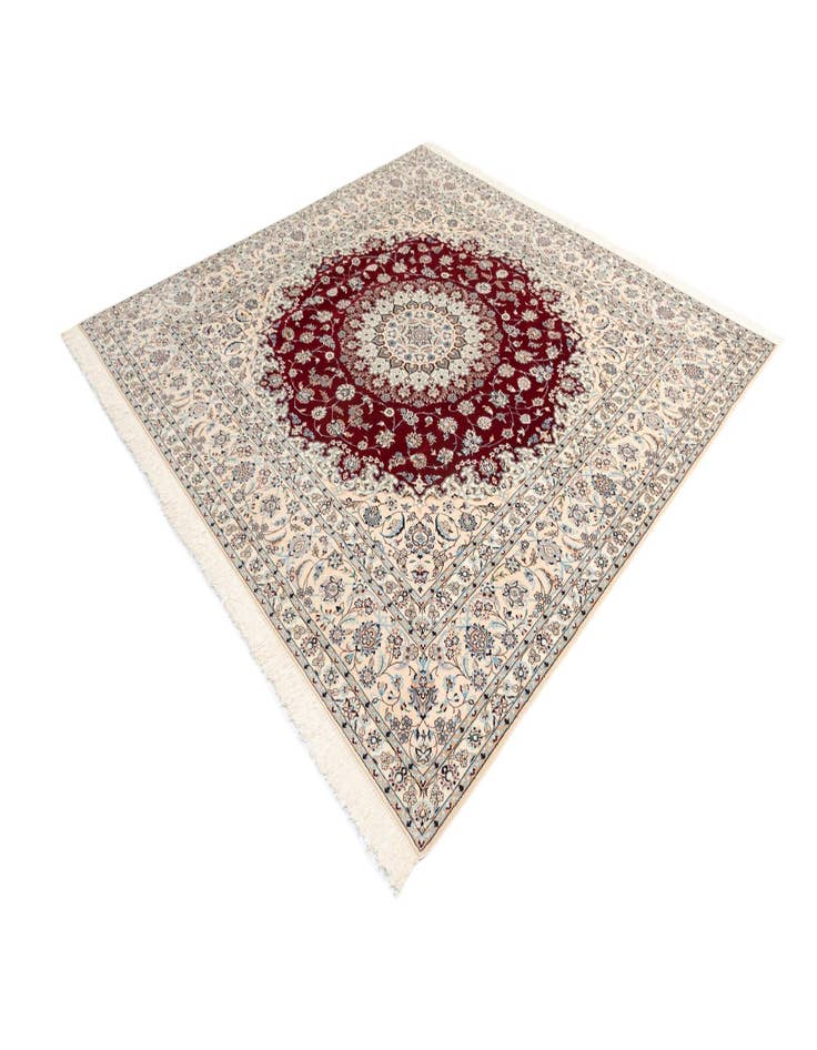 Detail image of  8' 3 x 8' 5 Nain Square Rug