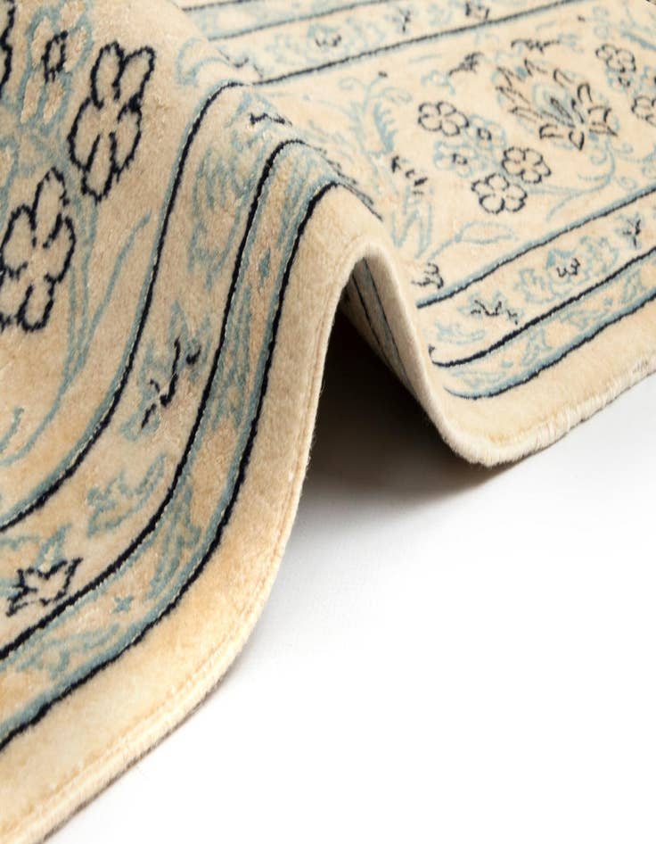 Detail image of  6' 7 x 8' 2 Nain Square Rug