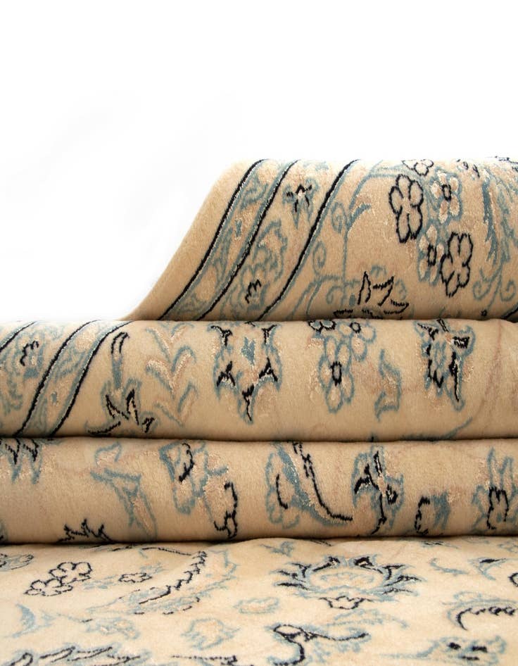 Detail image of  6' 7 x 8' 2 Nain Square Rug