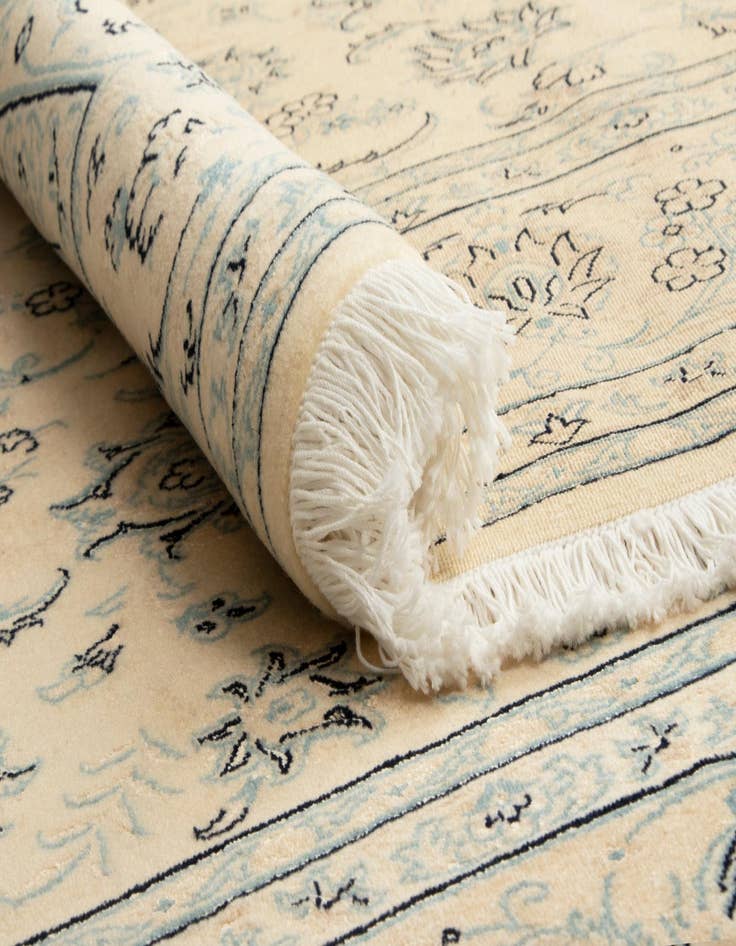 Detail image of  6' 7 x 8' 2 Nain Square Rug