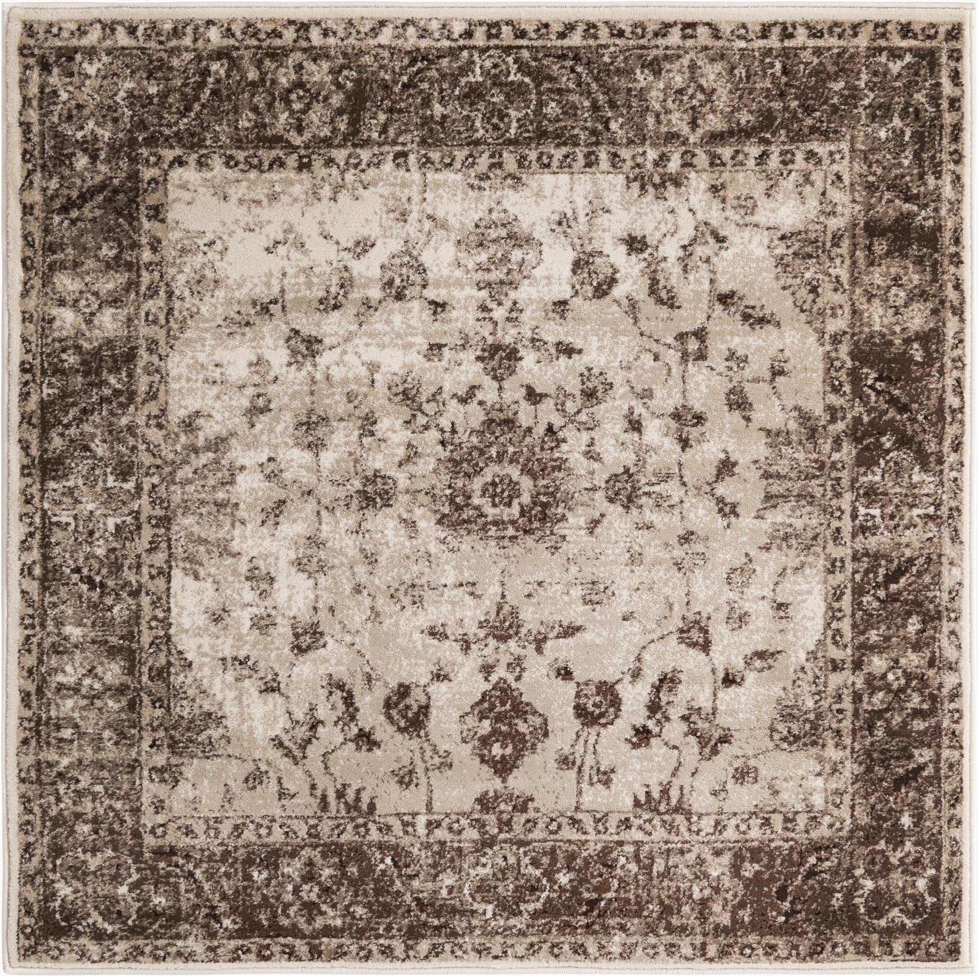  4' x 4' Nepal Square Rug