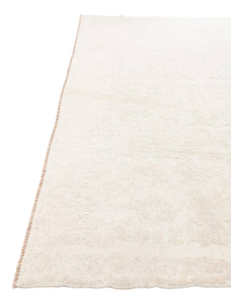 Detail image of  9' 5 x 10'  Hand Knotted Oushak Wool Square Rug