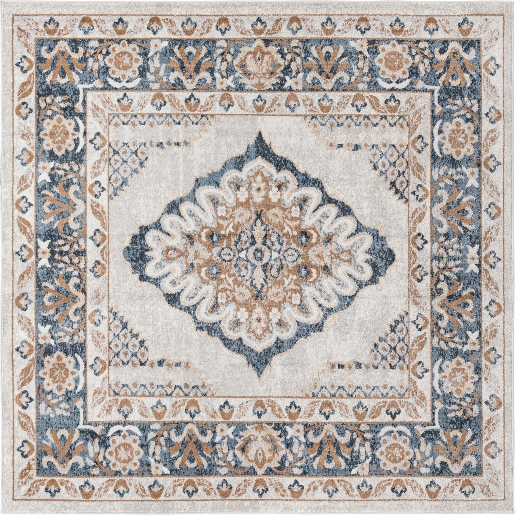  7' 10 x 7' 10 Oxford Square Rug