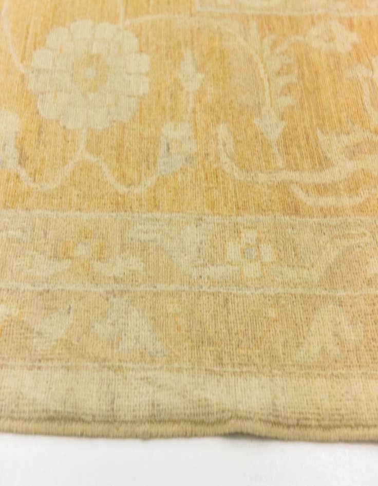 Detail image of  13' 10 x 14' 8  Hand Knotted Peshawar Ziegler Square Rug