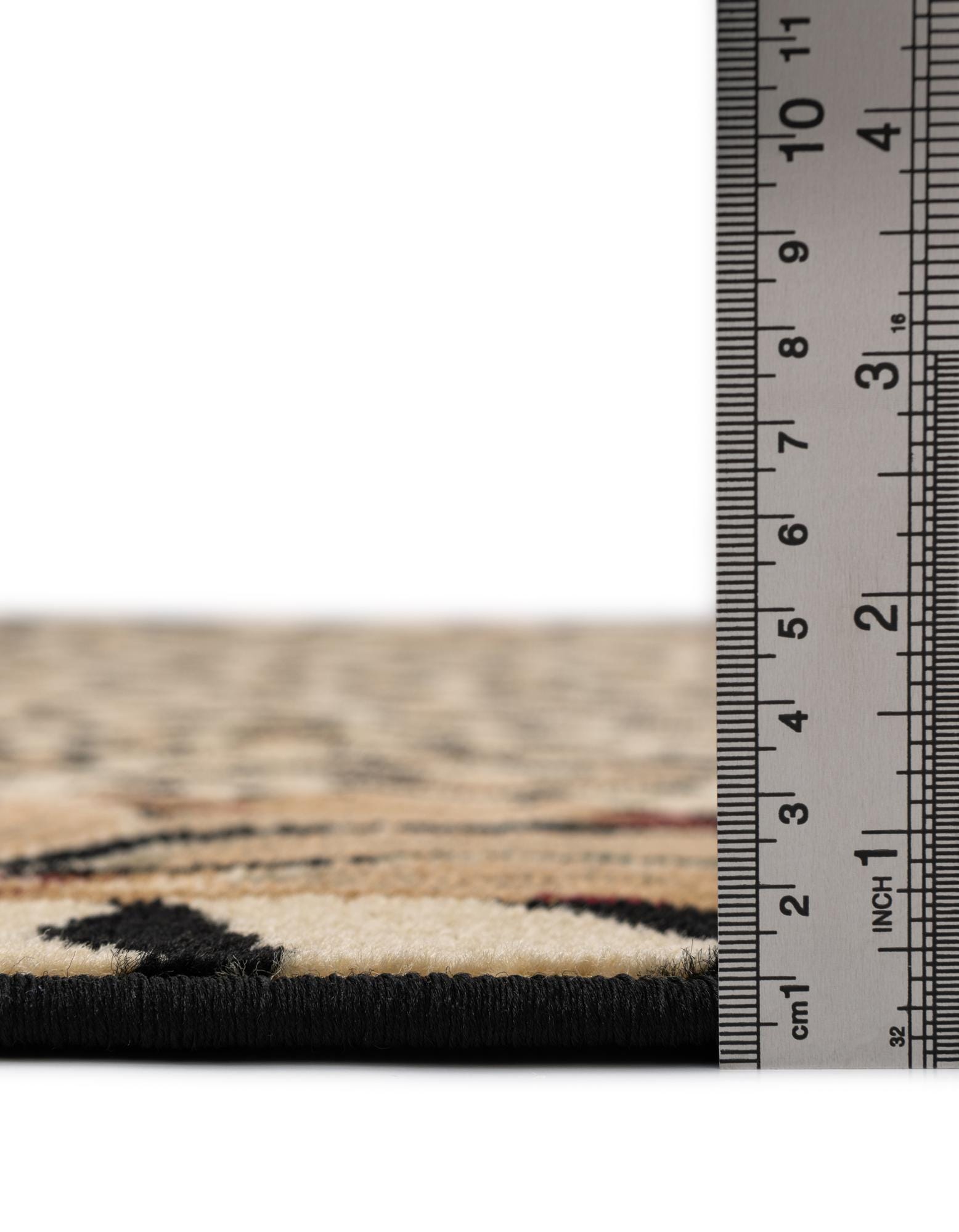Cream 5' 3 x 5' 3 Savannah Square Rug | Rugs.com