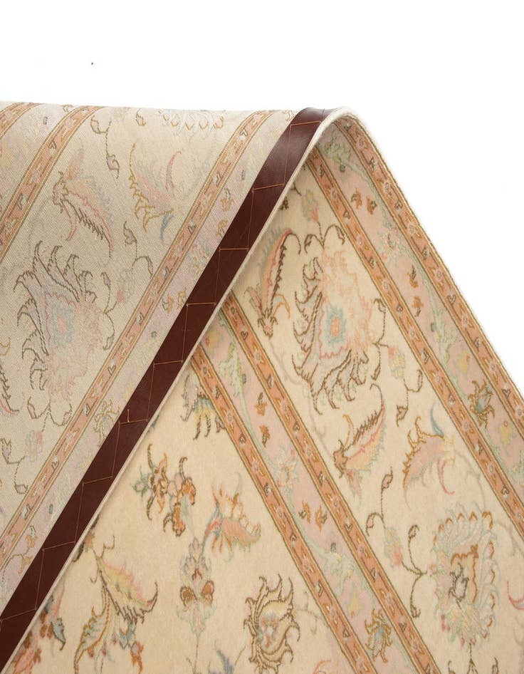 Detail image of  6' 6 x 6' 9 Tabriz Square Rug