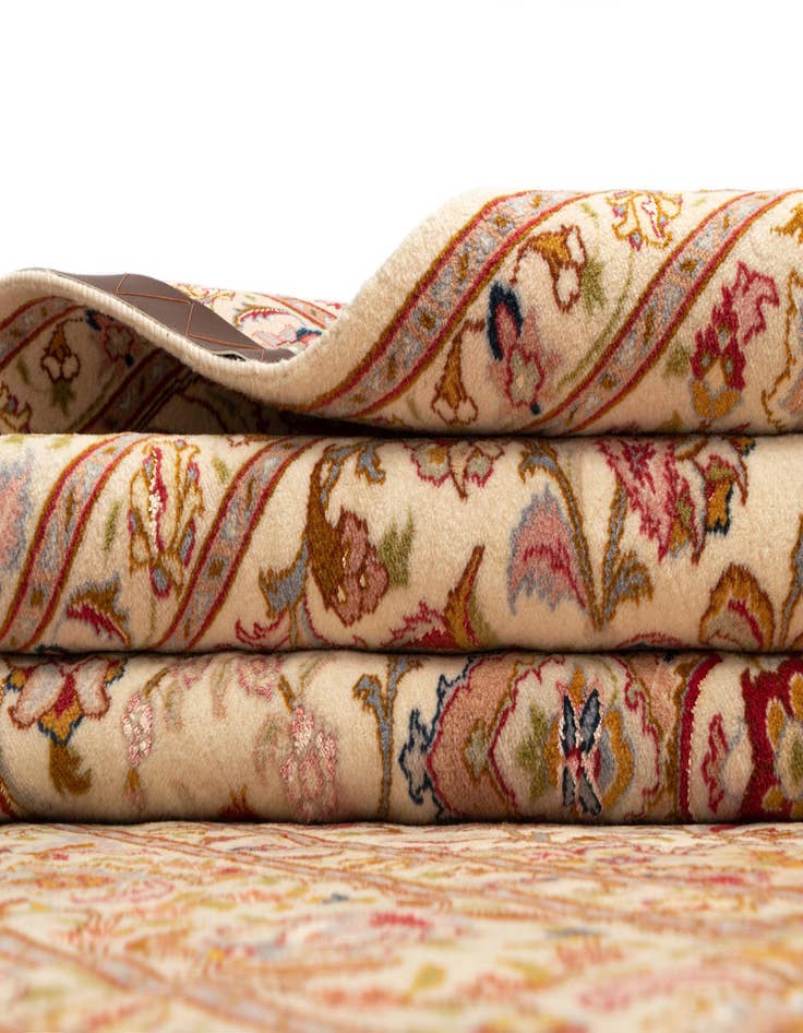 Detail image of  6' 6 x 6' 7 Tabriz Square Rug