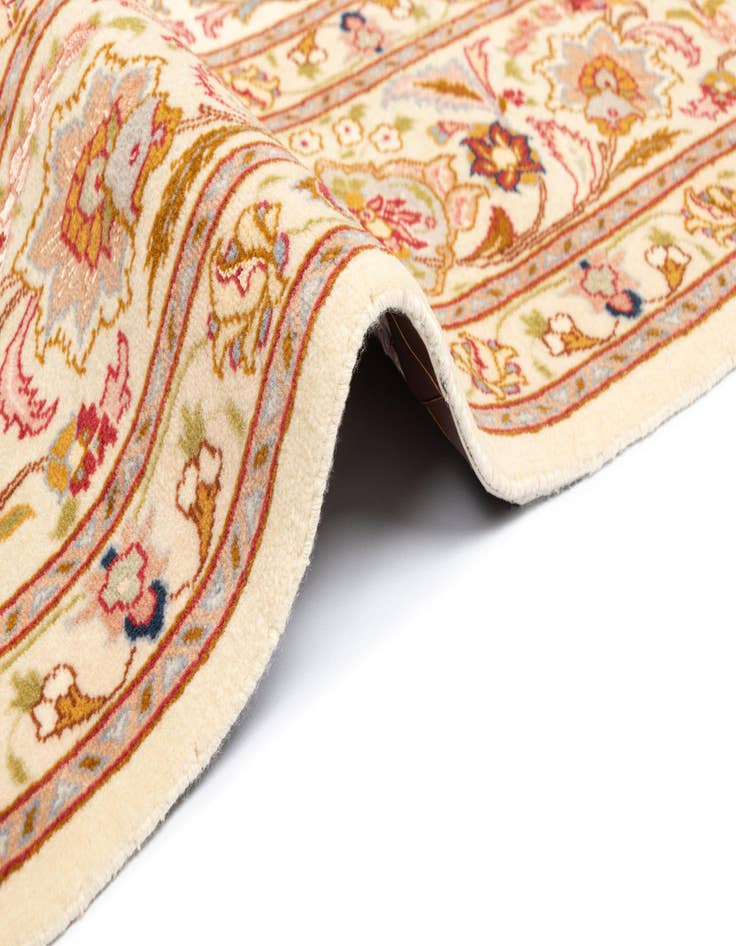 Detail image of  6' 6 x 6' 7 Tabriz Square Rug