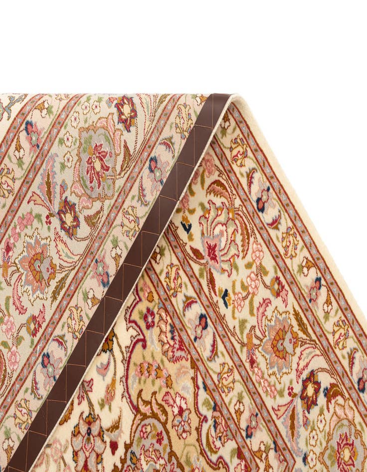 Detail image of  6' 6 x 6' 7 Tabriz Square Rug