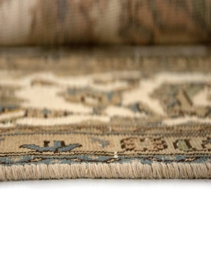 Detail image of  9' 7 x 10' 10  Hand Knotted Vintage Royal Persian Wool Square Rug