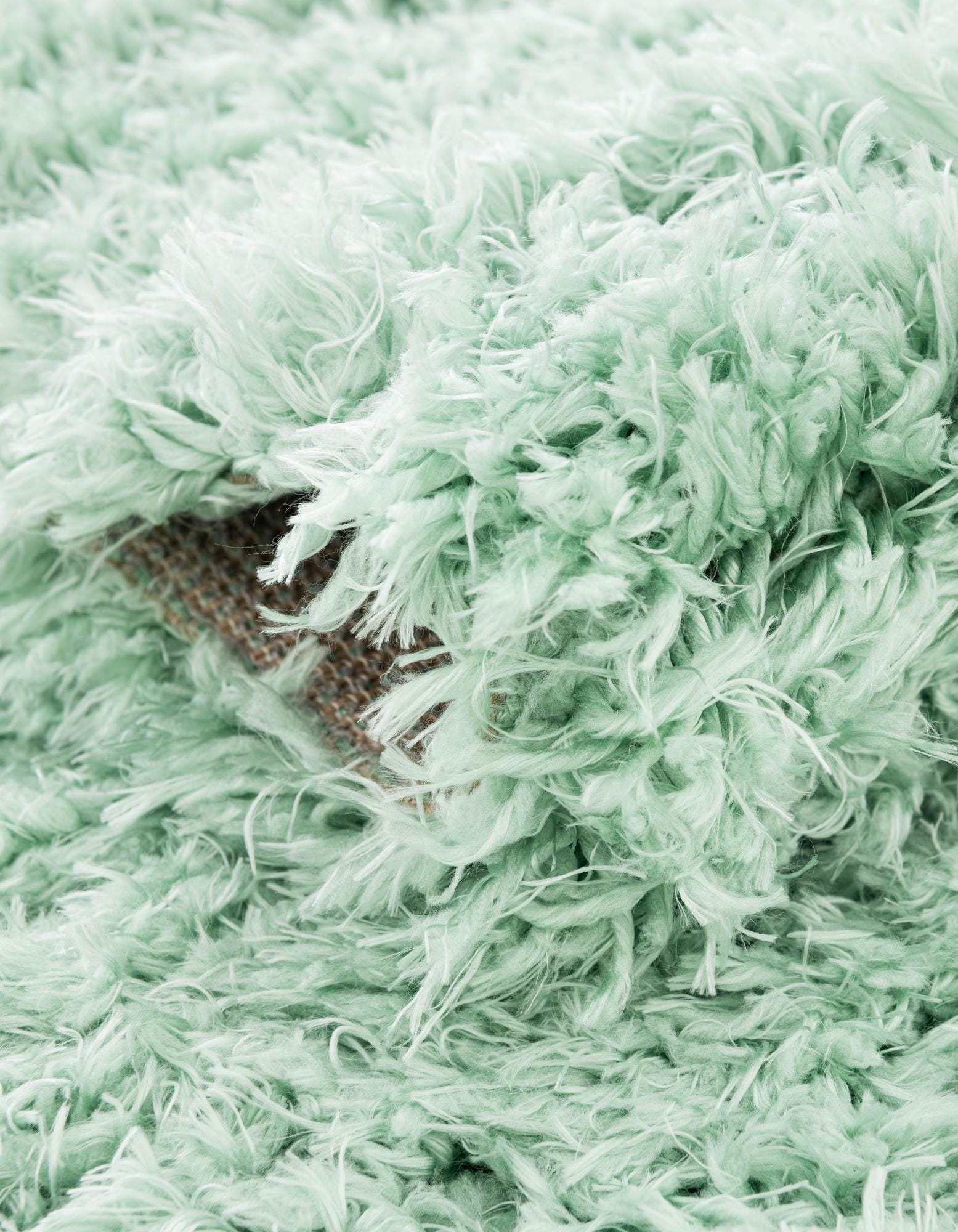 Cyan 4' x 6' Infinity Shag Rug | Rugs.com