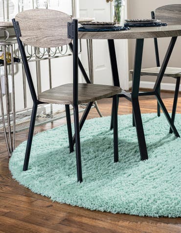  6' x 6' Infinity Shag Round Rug