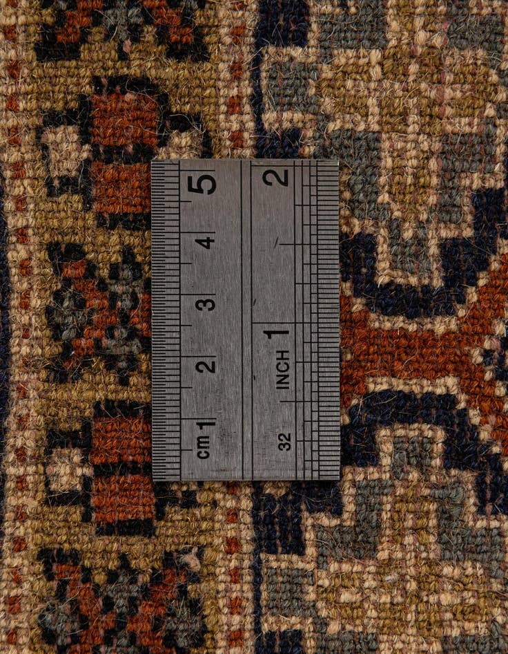 Detail image of  2' 8 x 4' 3  Hand Knotted Bokhara Oriental Wool Rug