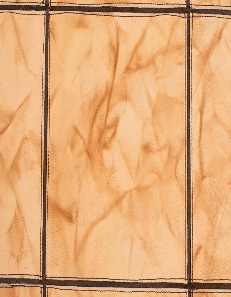 Detail image of  5' x 7' 11 Cowhide - Patchwork Rug