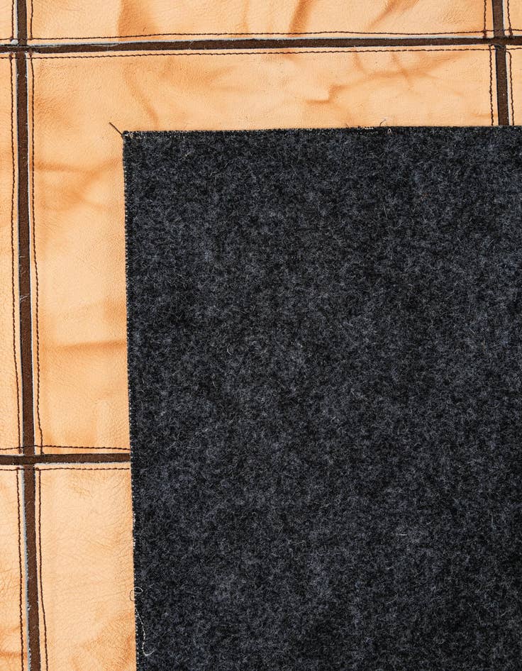 Detail image of  5' x 7' 11 Cowhide - Patchwork Rug