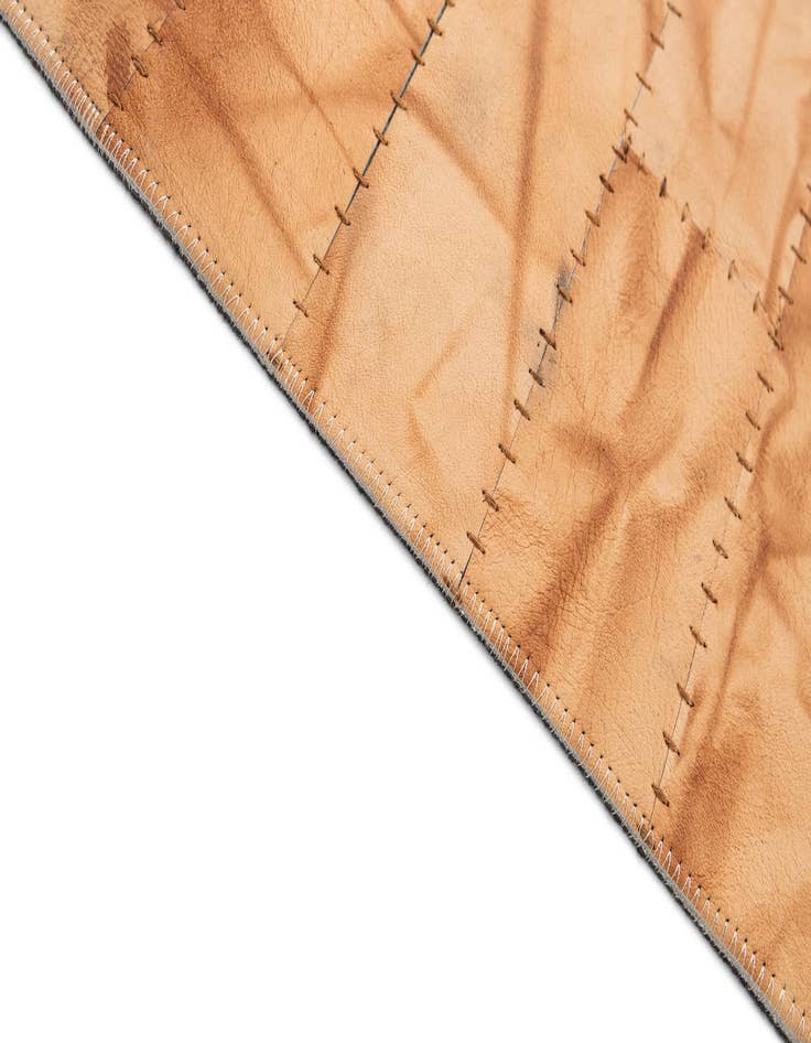 Detail image of  5' x 8' Cowhide - Patchwork Rug