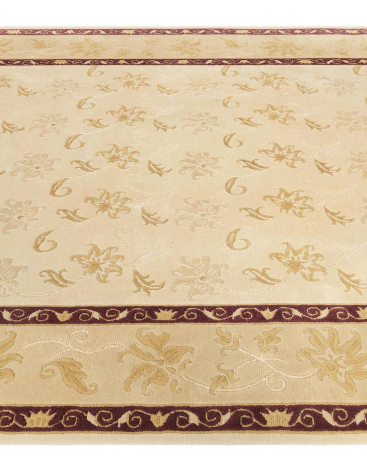 Detail image of  6' 8 x 9' 10  Hand Knotted Darya Wool Rug