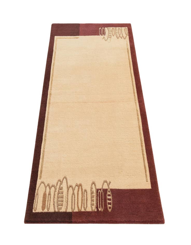 Detail image of  2' 10 x 4' 9  Hand Knotted Darya Wool Rug