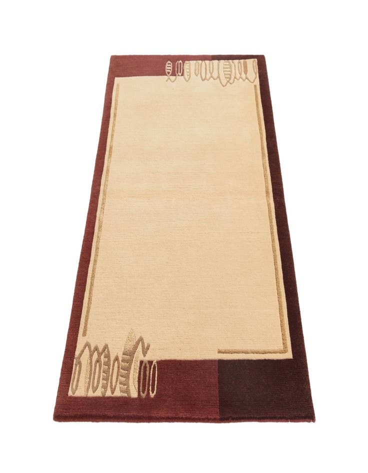 Detail image of  2' 11 x 4' 11  Hand Knotted Darya Wool Rug