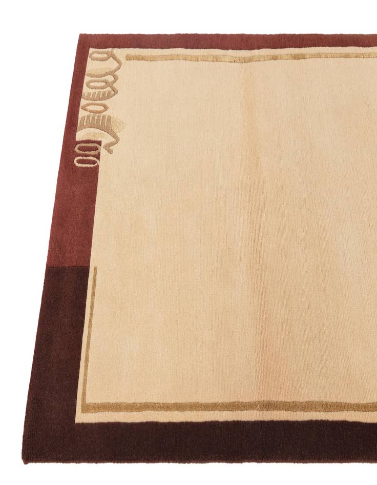 Detail image of  2' 11 x 4' 11  Hand Knotted Darya Wool Rug