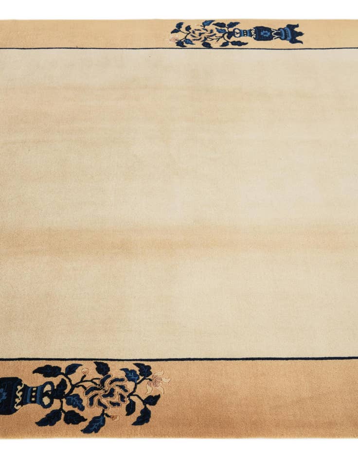 Detail image of  5' 6 x 8'  Hand Knotted Darya Wool Rug