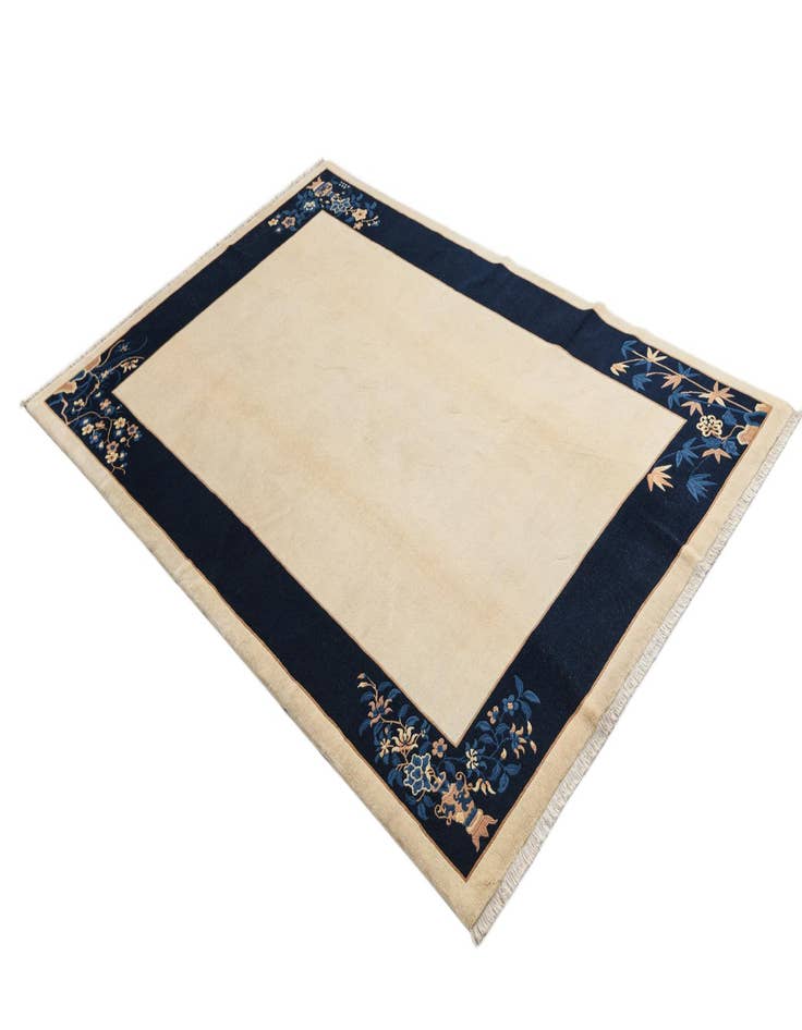 Detail image of  5' 6 x 8' 1  Hand Knotted Darya Wool Rug