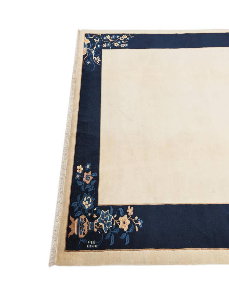 Detail image of  5' 6 x 8' 1  Hand Knotted Darya Wool Rug