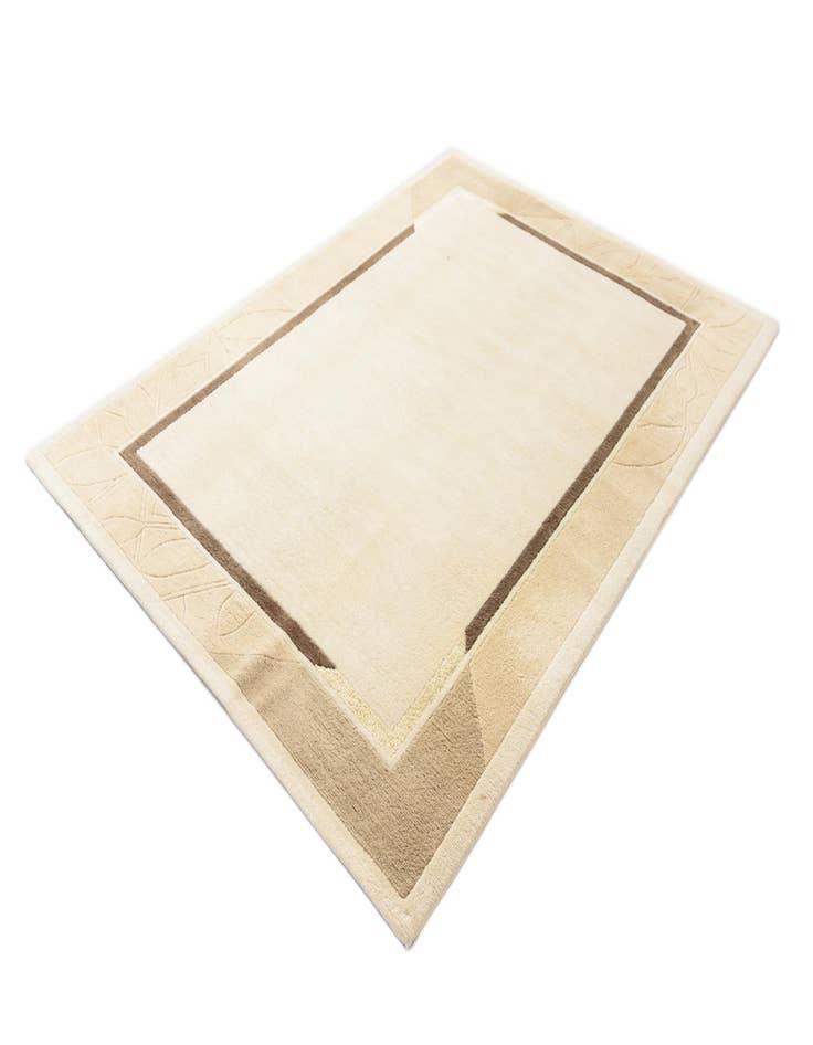 Detail image of  5' 7 x 7' 9  Hand Knotted Darya Wool Rug