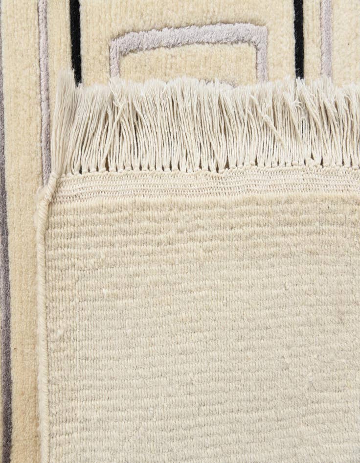 Detail image of  5' 6 x 7' 11  Hand Knotted Darya Wool Rug