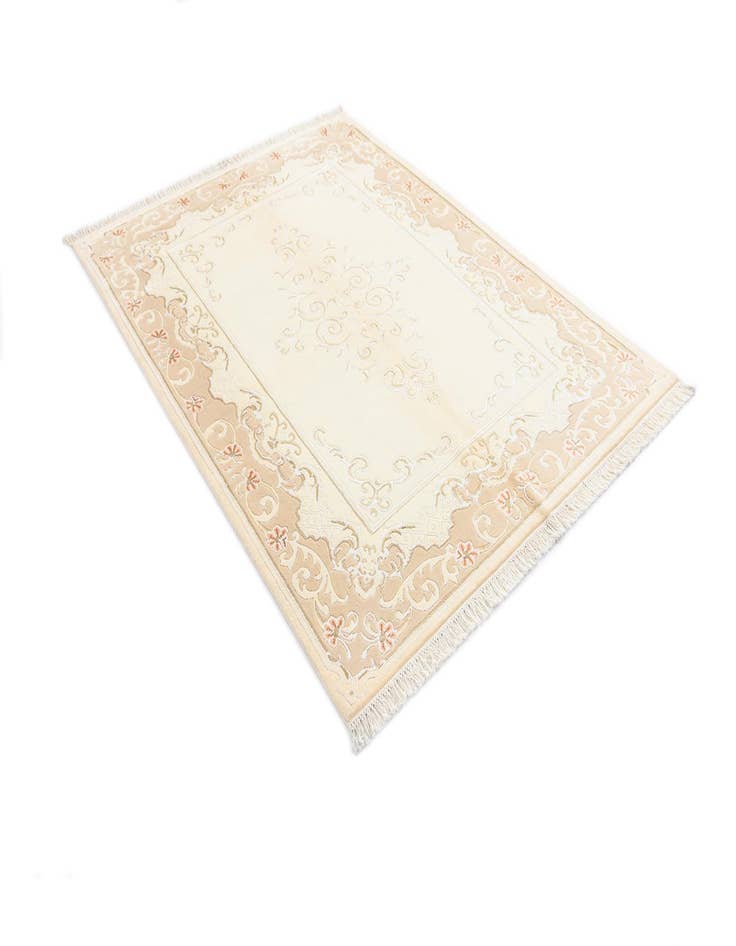 Detail image of  5' 1 x 6' 8  Hand Knotted Darya Wool Rug