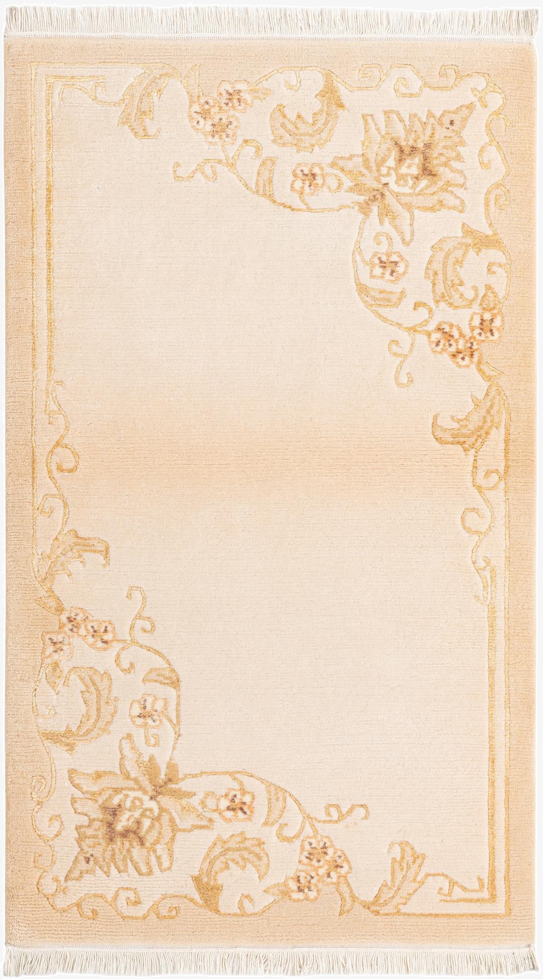  2' 7 x 4' 6  Hand Knotted Darya Wool Rug