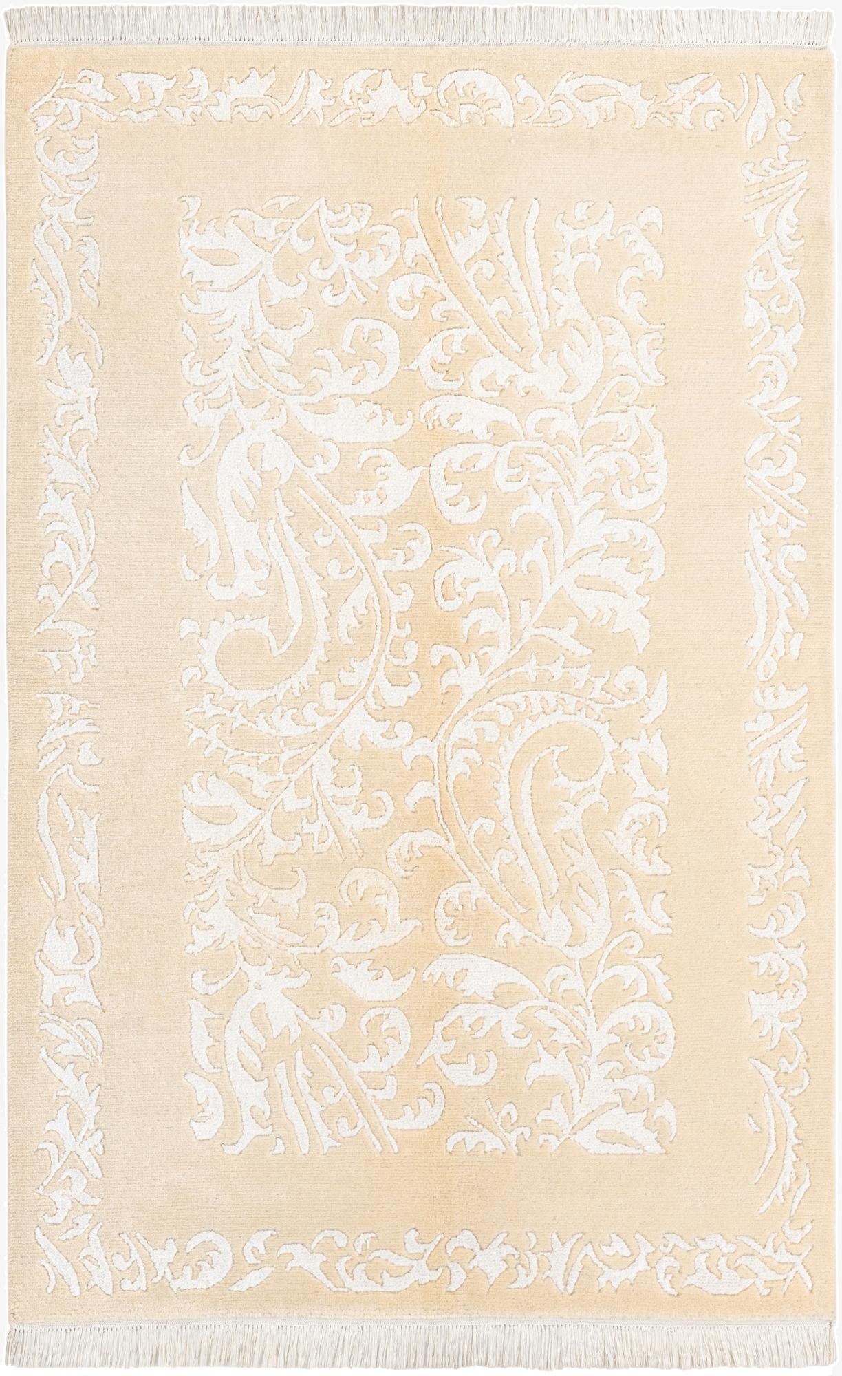  3' 11 x 5' 11  Hand Knotted Darya Wool Rug