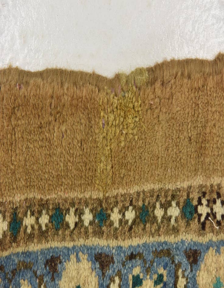 Detail image of  10' x 13' 5  Hand Knotted Farahan Persian Wool Rug