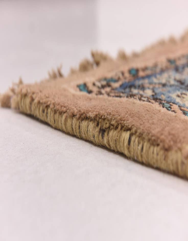 Detail image of  9' 8 x 12' 8  Hand Knotted Farahan Persian Wool Rug