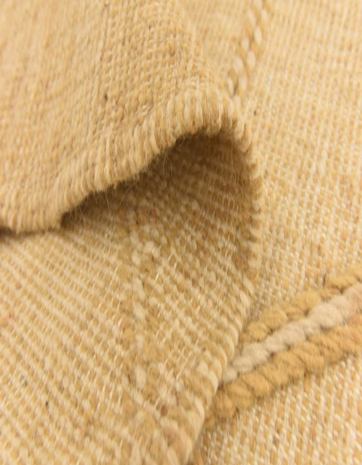 Detail image of  5' 1 x 8' 4  Hand Knotted Moroccan Wool Rug