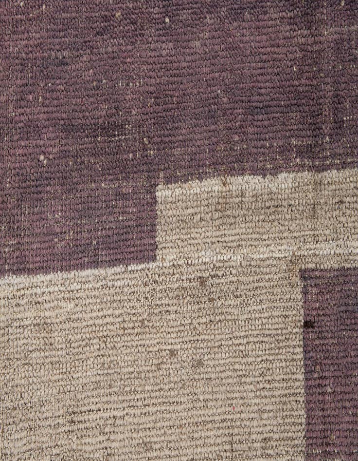 Detail image of  8' 1 x 9' 10  Hand Knotted Moroccan Wool Rug