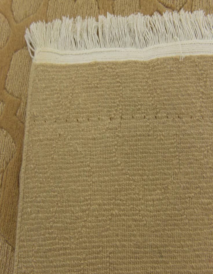 Detail image of  5' 8 x 7' 8  Hand Knotted Nepal Wool Rug