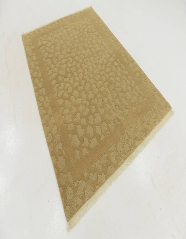 Detail image of  5' 8 x 7' 8  Hand Knotted Nepal Wool Rug