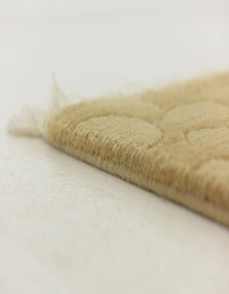 Detail image of  5' 8 x 7' 8  Hand Knotted Nepal Wool Rug