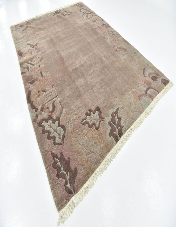 Detail image of  8' 5 x 11' 2  Hand Knotted Nepal Wool Rug