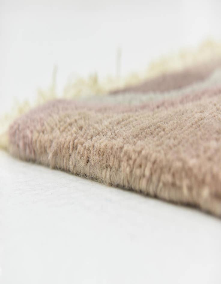 Detail image of  8' 5 x 11' 2  Hand Knotted Nepal Wool Rug