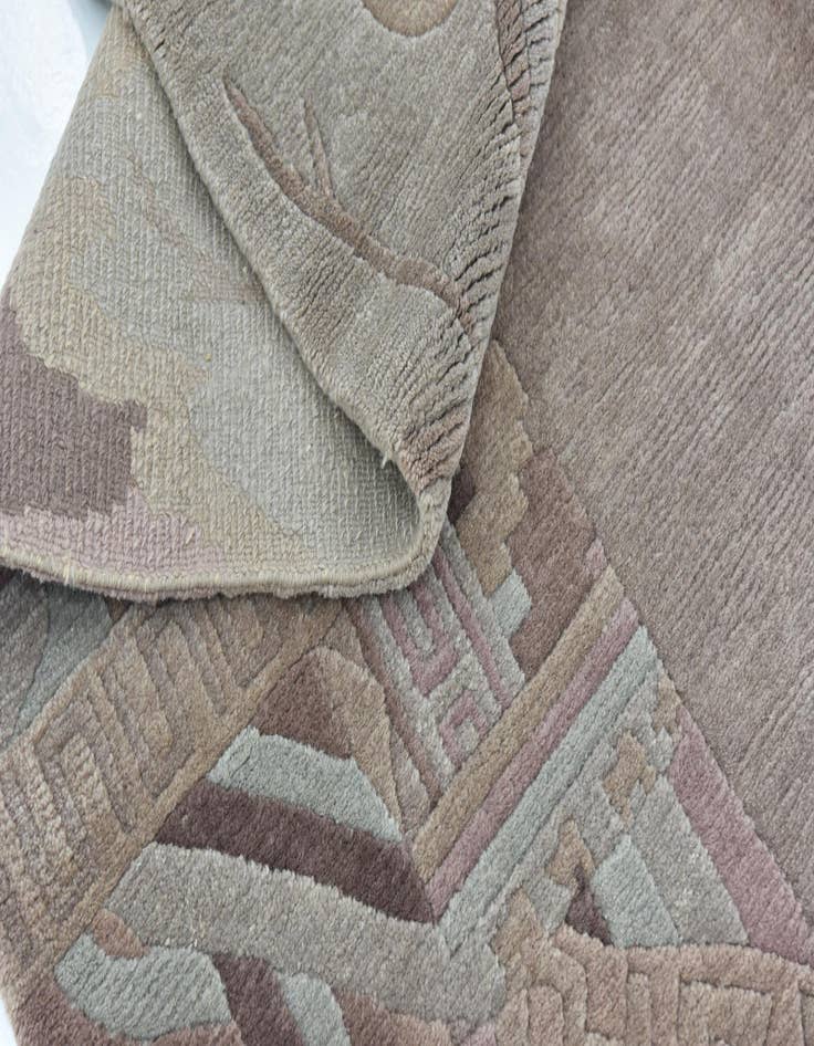 Detail image of  8' 5 x 11' 2  Hand Knotted Nepal Wool Rug