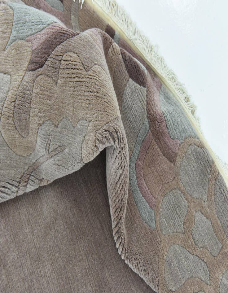 Detail image of  8' 5 x 11' 2  Hand Knotted Nepal Wool Rug