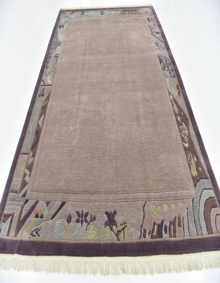 Detail image of  7' 8 x 10' 7  Hand Knotted Nepal Wool Rug