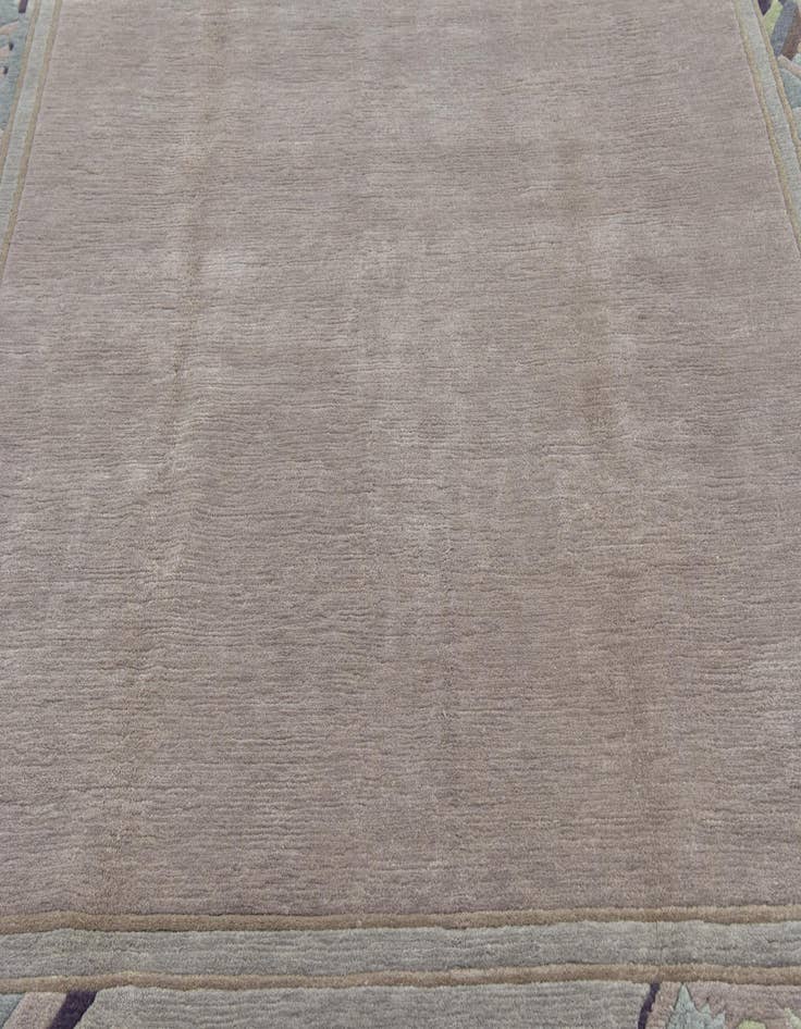 Detail image of  7' 8 x 10' 7  Hand Knotted Nepal Wool Rug